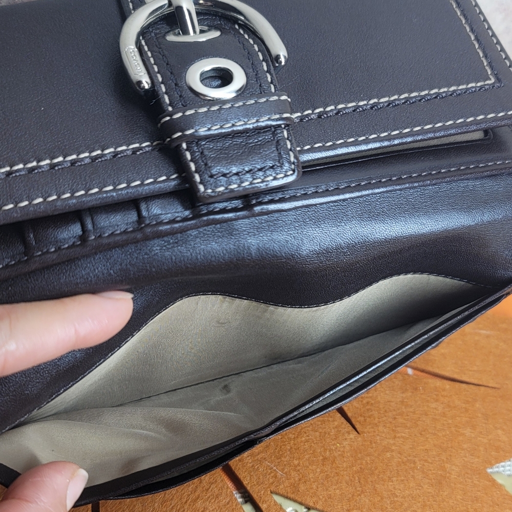 Vintage Coach leather wallet - Picture 8 of 14